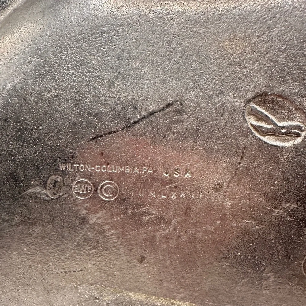 Wilton Armetale Twenty Fifth Anniversary Plate Pewter RWP Columbia PA 10.75 Inch